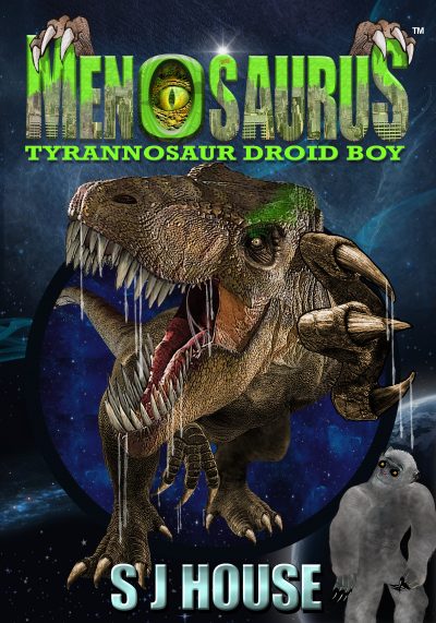 MenoSaurus: Tyrannosaur Droid Boy by S J House