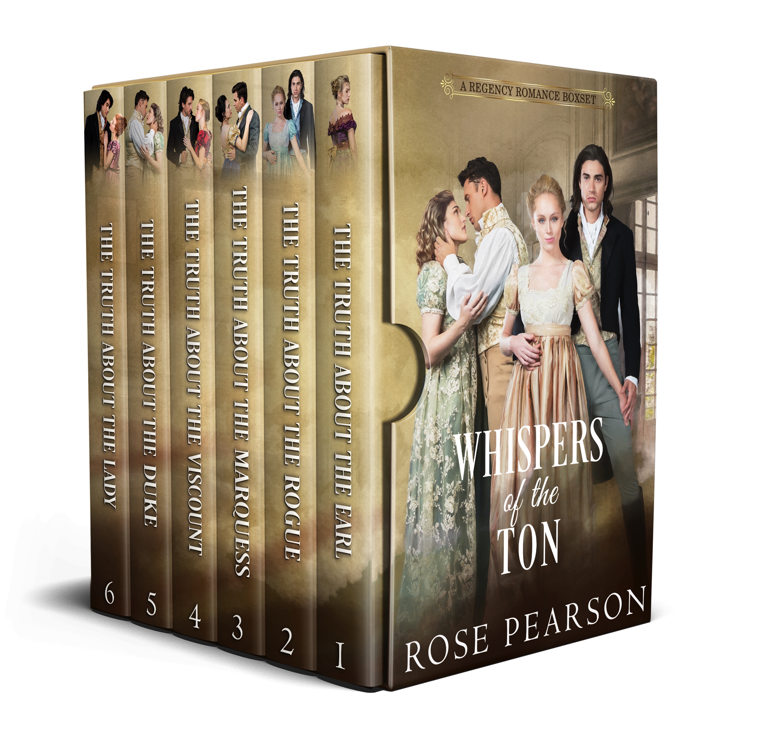 Featured Book: Whispers of the Ton: A Regency Romance Boxset by Rose Pearson