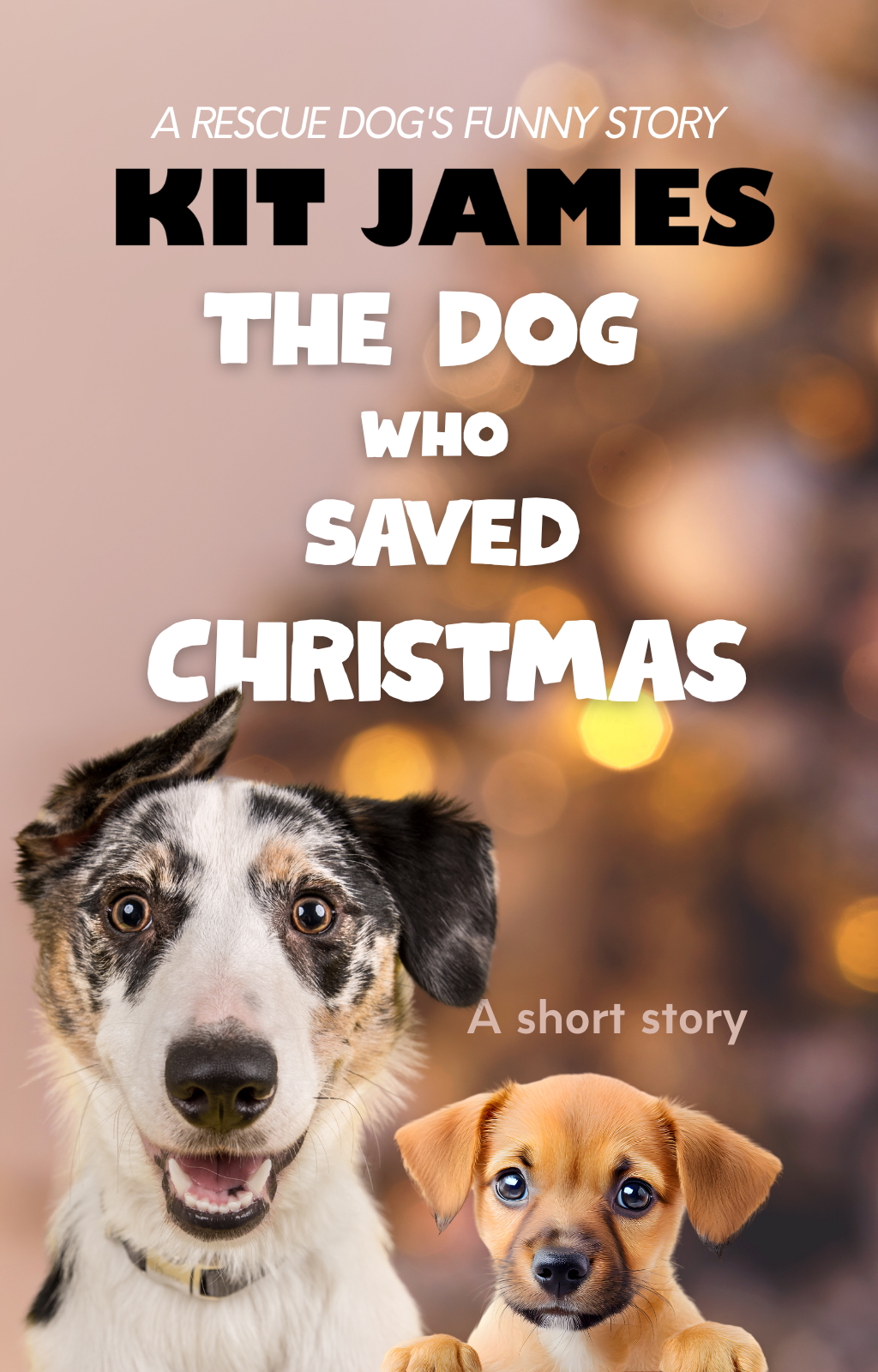 Bargain Book: 12/18/2025 The Dog Who Saved Christmas: A Rescue Dog’s Funny Story by Kit James